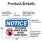 Signmission Reclaimed Water In Use Do Not, 14 in W x Rectangle, Aluminum OS-2PACK-NS-A-1014-L-17997 - alternate 5